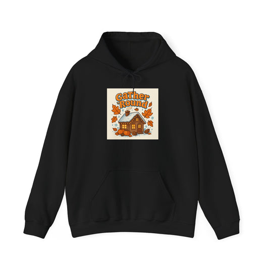 Cozy Autumn Cabin Hoodie