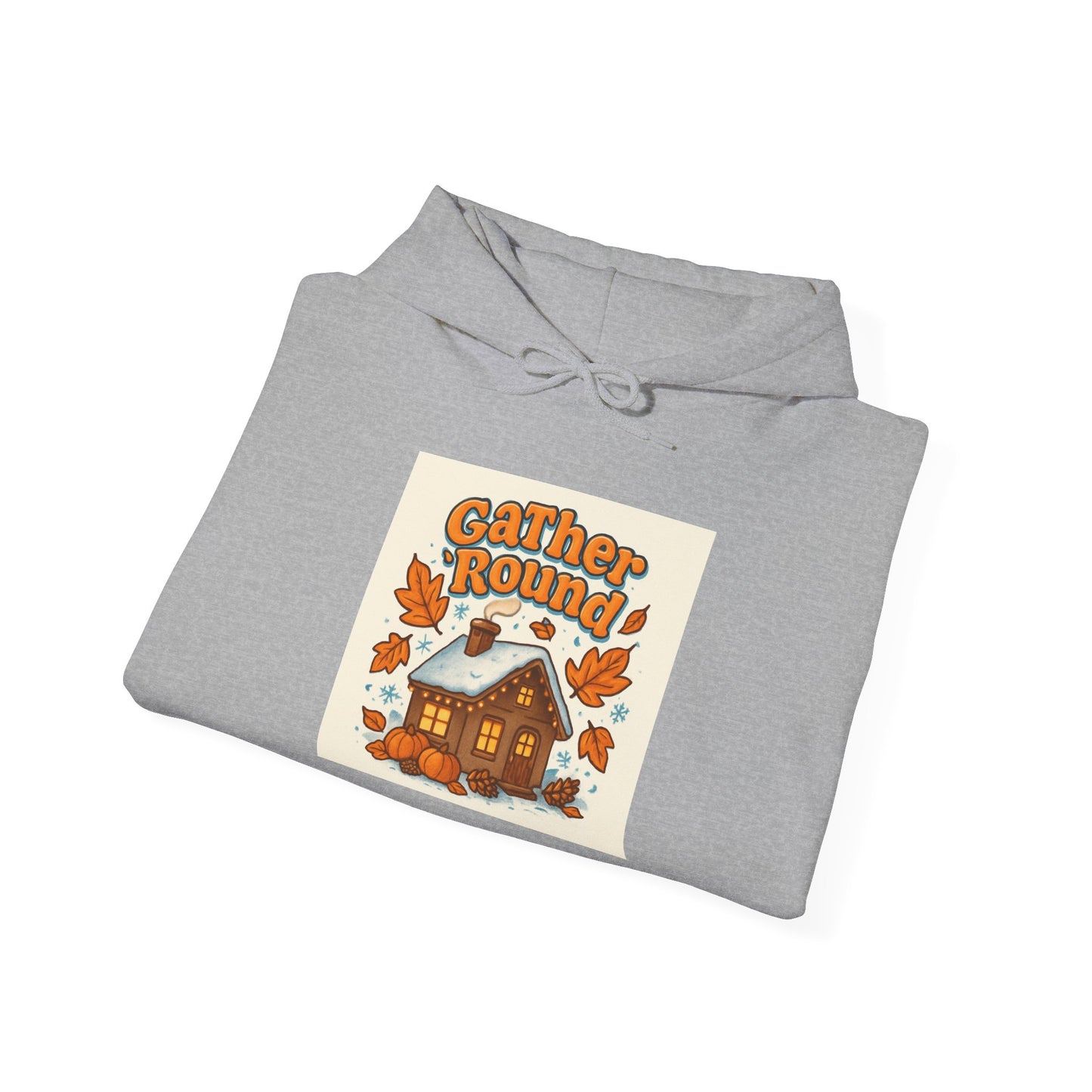 Cozy Autumn Cabin Hoodie