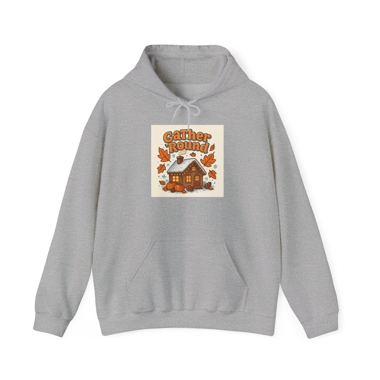 Cozy Autumn Cabin Hoodie