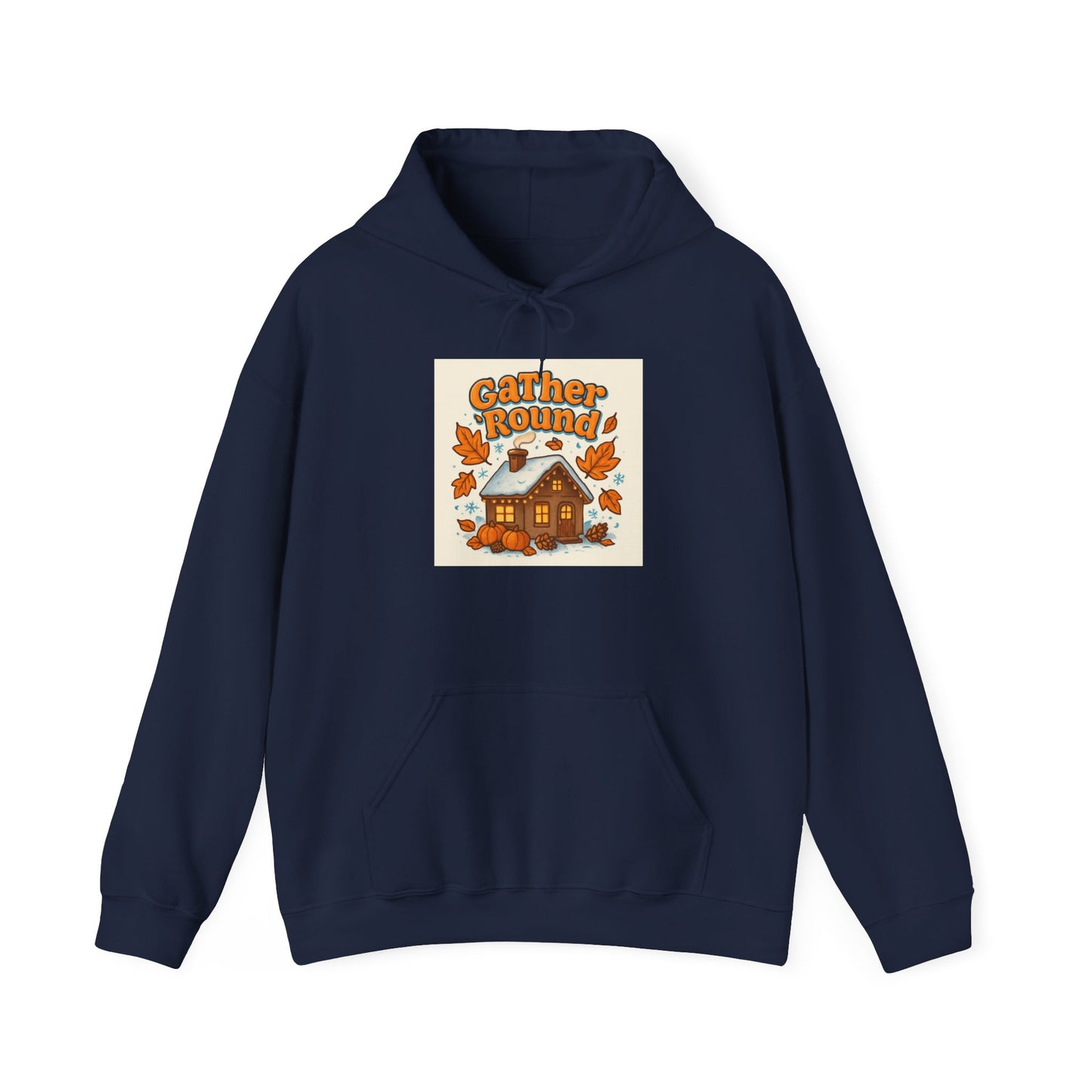Cozy Autumn Cabin Hoodie