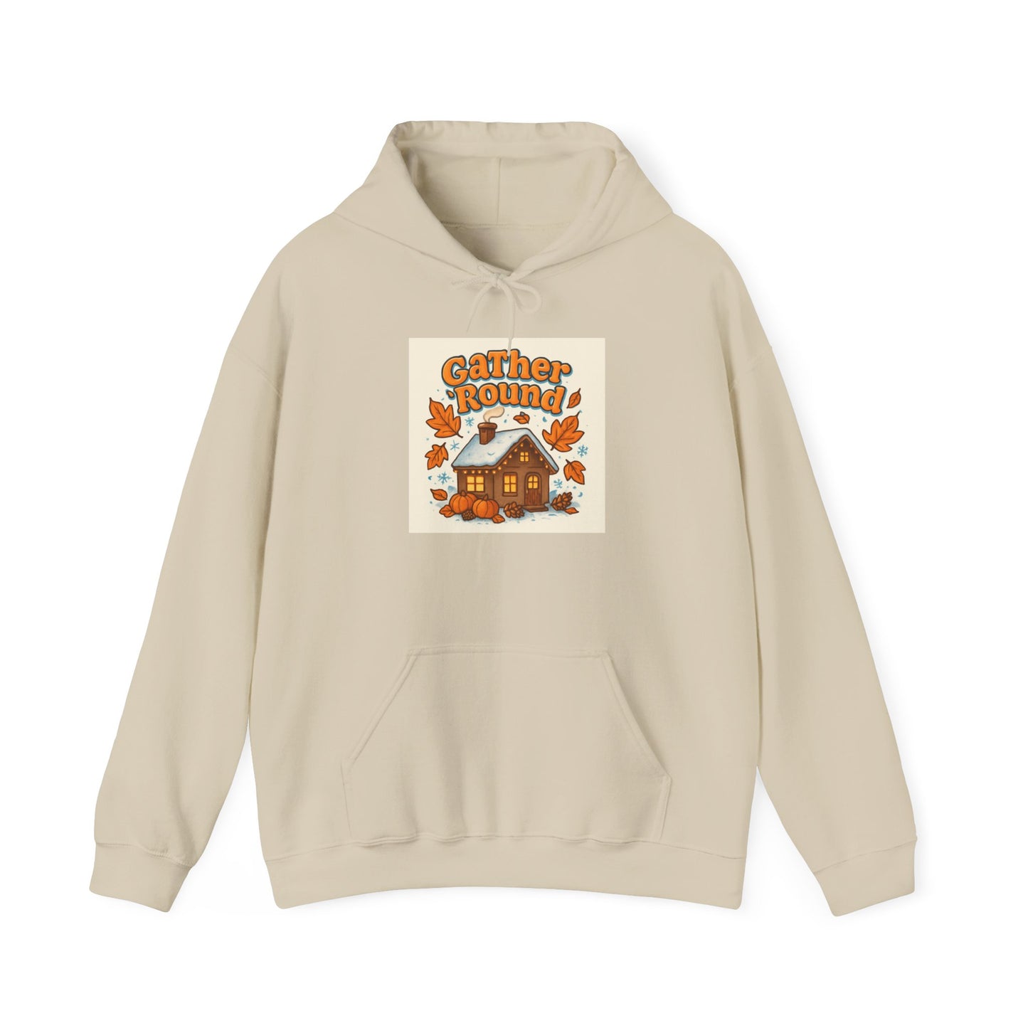 Cozy Autumn Cabin Hoodie