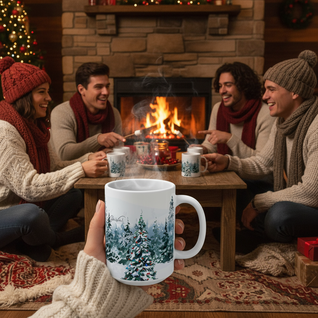 Change the mug to my christmas mug