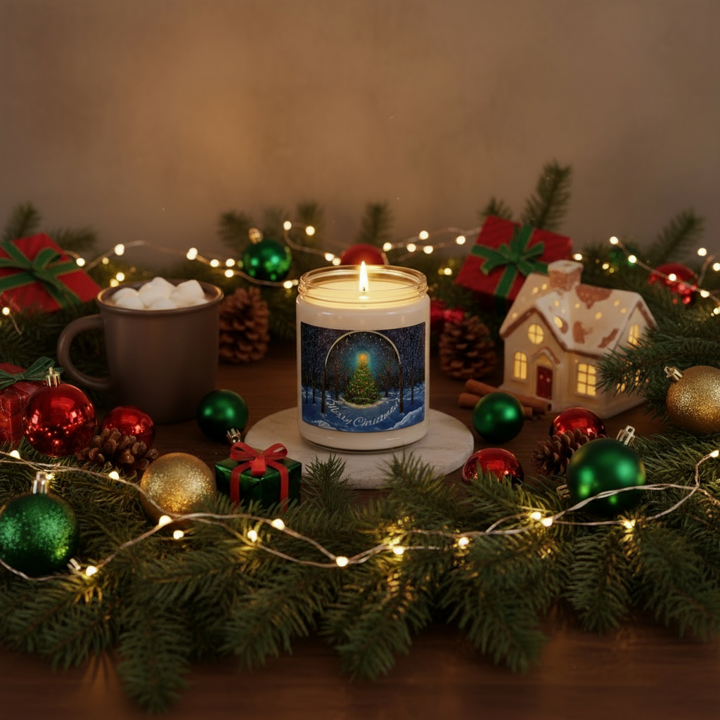 remove the lid from the center candle and remove the back left candle all together